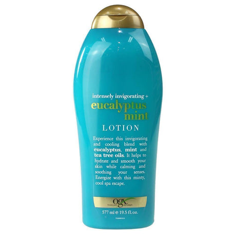 OGX 577ml Body Lotion Moisturizer Eucalyptus Mint Moisturiser