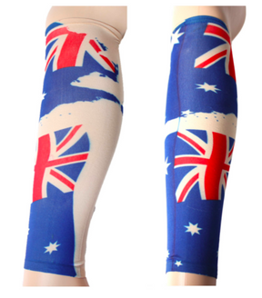 Australia Flag Tattoo Sleeve - Aussie Fake Tattoos for Costumes/Party