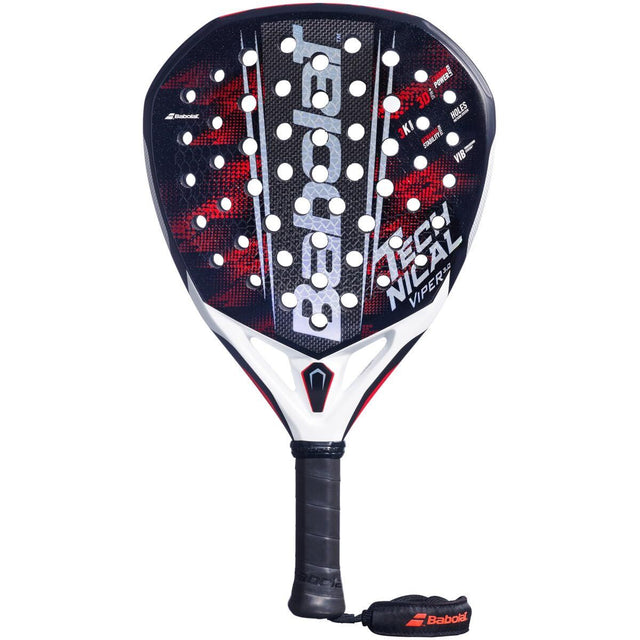 Babolat Technical Viper 3.0 Padel Racquet Racket in Black/Red
