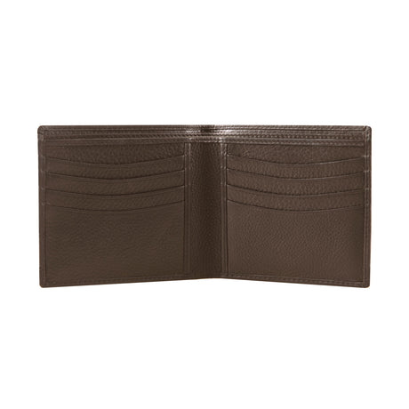 Dents Men's Pebble Grain Leather Bifold Wallet with RFID Blocking - Tan