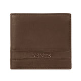 Dents Men's Pebble Grain Leather Bifold Wallet with Coin Purse & 5 Card Pockets - Tan