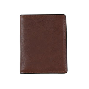 Dents RFID Two-Colour Pebble Grain Leather Business Card Holder - Tan