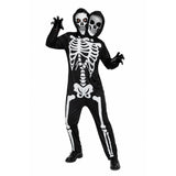 Adult Double Headed Skeleton Party Costume Halloween Book Week - One Size