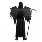 Mens Death Angel Party Costume Halloween Scream w/ Wings - One Size
