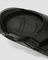Dr. Martens Womens Voss Sandals Doc Martins Dr Adjustable Summer - All Black
