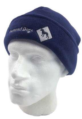 DIAMOND DOGS Beanie Mens - Insulation Polar Fleece Hat - Navy