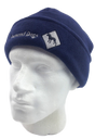 POLAR FLEECE BEANIE Hat Winter Thermal Warmer Snow Ski Cap Insulation - Navy