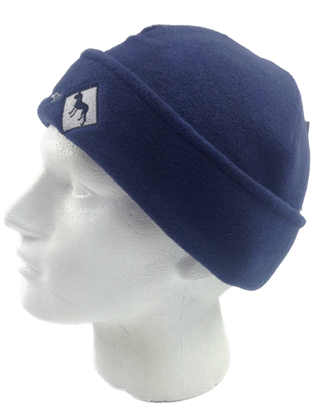 DIAMOND DOGS Beanie Mens - Insulation Polar Fleece Hat - Navy