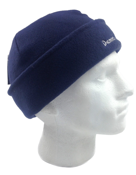 DIAMOND DOGS Beanie Mens - Insulation Polar Fleece Hat - Navy