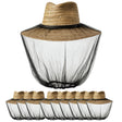 10x Mosquito Hat Net Head Protector Bee Bug Mesh Insect Mozzie Fishing Fly BULK