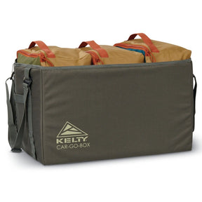 KELTY Car-Go-Box 46.5L Car Boot Organiser 3 Storage Pods Folding Carry Case