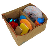 KELTY Window Seat Storage Bin 28L Clear Top 600D Polyester Travel Gear Organizer Cube