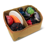 KELTY Window Seat Storage Bin 28L Clear Top 600D Polyester Travel Gear Organizer Cube