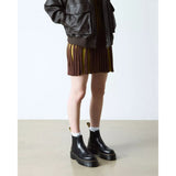 Dr. Martens 2976 Quad Chelsea Boots (Smooth  Leather/Platform Shoes) - Black