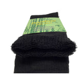 24 Pairs Premium Bamboo Works Socks Bulk Pack - Black (Mens Heavy Duty Thick Socks w/ Cushion & Anti-Odour)