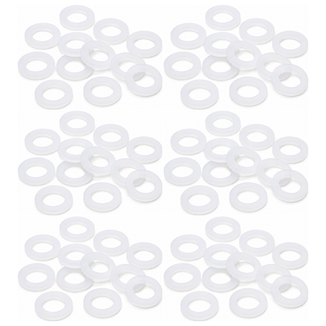 72x Silicone O Ring Washers Bulk Pack - 24mm Sealing Gaskets