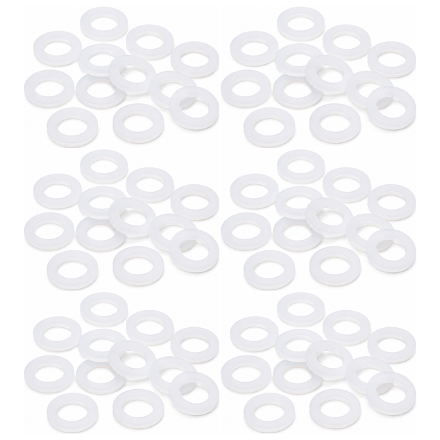 72x Silicone O Ring Washers Bulk Pack - 24mm Sealing Gaskets