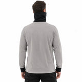 CAT ViralOff Mens Long Sleeve Gaiter Tee Face Covering Quick Dry - Drizzle