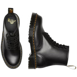 Dr. Martens 1460 Bex Smooth Leather Boots (8 Eye Platform Shoes) - Black