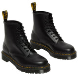 Dr. Martens 1460 Bex Smooth Leather Boots (8 Eye Platform Shoes) - Black