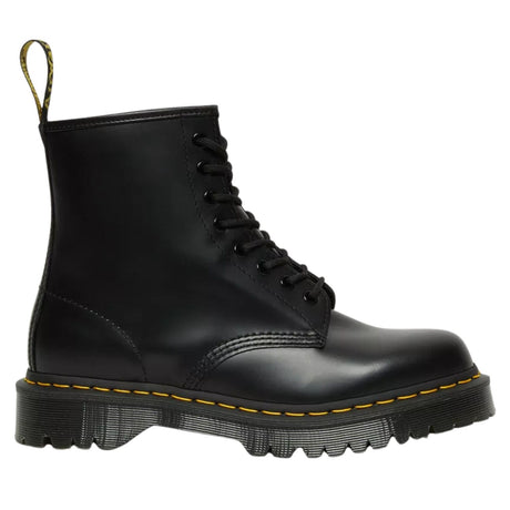 Dr. Martens 1460 Bex Smooth Leather Boots (8 Eye Platform Shoes) - Black