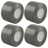 4x Silver Joint Clipper Duct Tape (48mm x 30m) Bulk Pack - PVC Seal Insulating