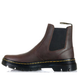 Dr Martens Embury Tract Chelsea Crazy Horse Leather Boots Shoes in Dark Brown