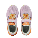 Sfida Brazen Girls V Strap Runners - Purple/Neon (Kids Sneakers/Shoes)