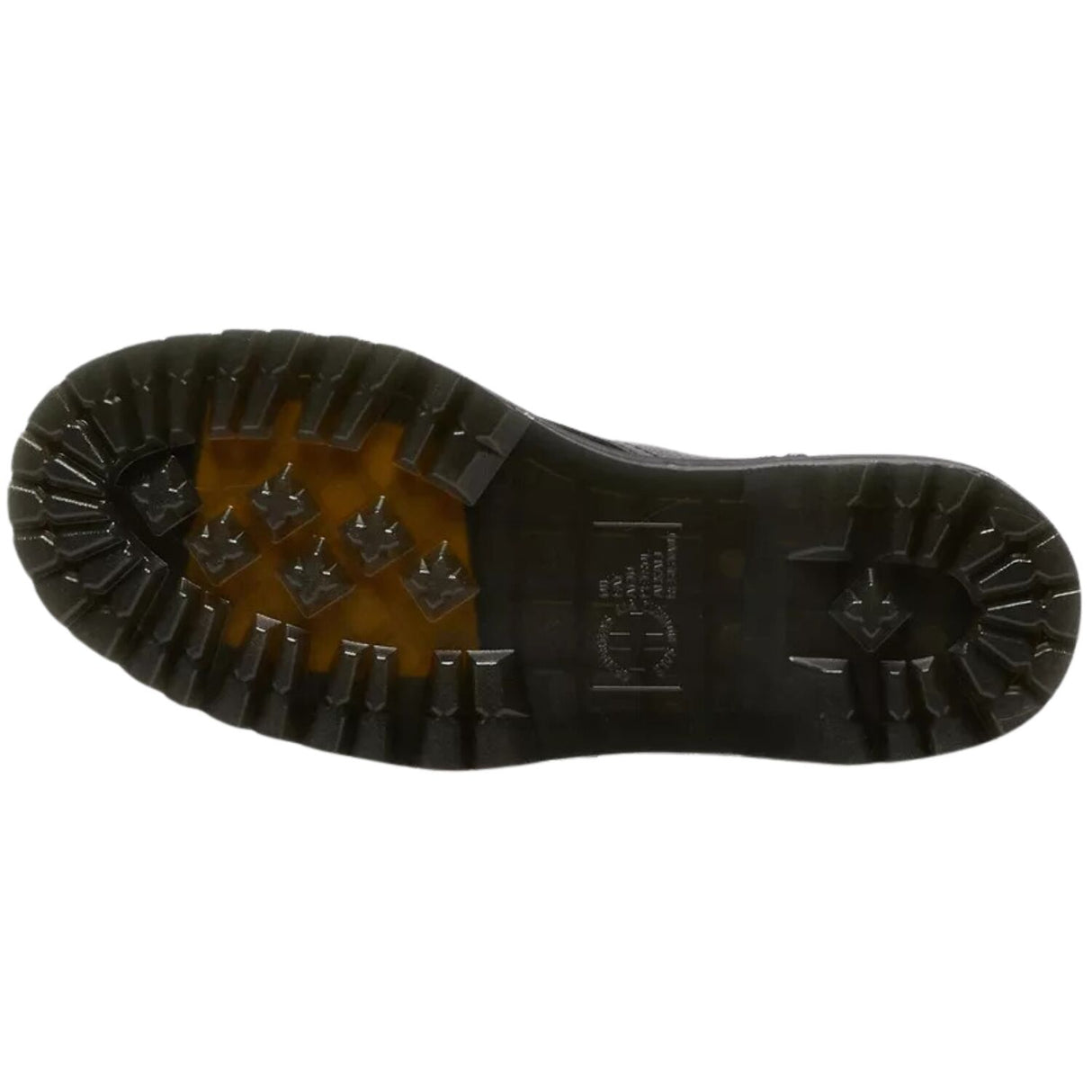 Dr. Martens Jadon III Pisa 8 Eye Leather Platform Boots in Black