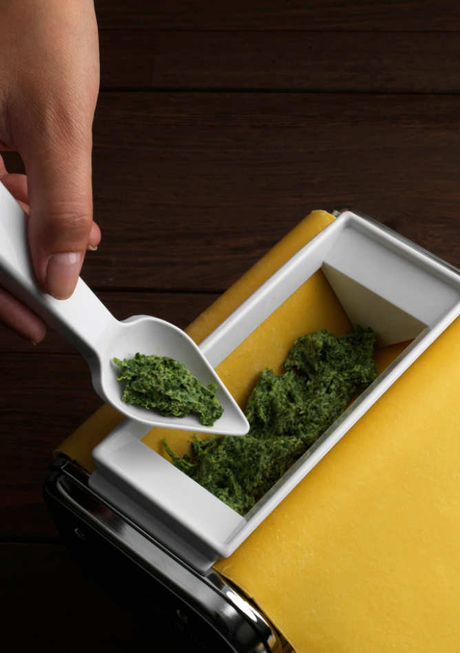 Marcato Atlas 150 Multipast Gift Set w/ 3 Roller Attachments + Pasta Machine - Silver