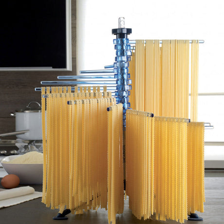 Marcato Tacapasta Pasta Drying Rack - Blue (Spaghetti/Fettucine Noodle Dryer)