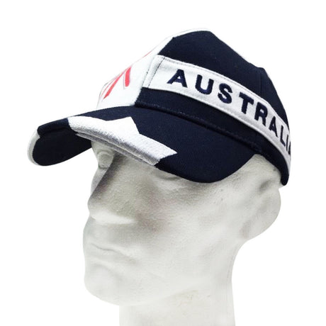 Australia Flag Baseball Cap Hat Summer Aussie Day Souvenir Gift 100% COTTON