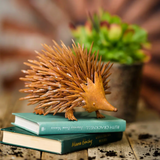 Echidna Rust 27cm Animal Ornament Garden Decor - Small