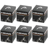 HEAD Tournament Squash Ball Advanced Training Competition Bulk - 6 Balls