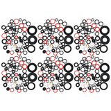 330 pcs O-Ring & Washer Set Bulk Pack - Assorted Sizes/Colours (Nitrile Rubber & Other Seals)
