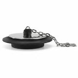 40mm Sink Plug w/ Stainless Steel Chain for Kitchens or Bathrooms