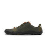 Vivobarefoot Womens Primus Trail III All Weather FG Barefoot Shoes - Dark Olive (Trail Runners)