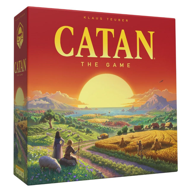 Catan 6th Edition Board Game Strategy Family Kids Adults 3-4 Players Ages 10+