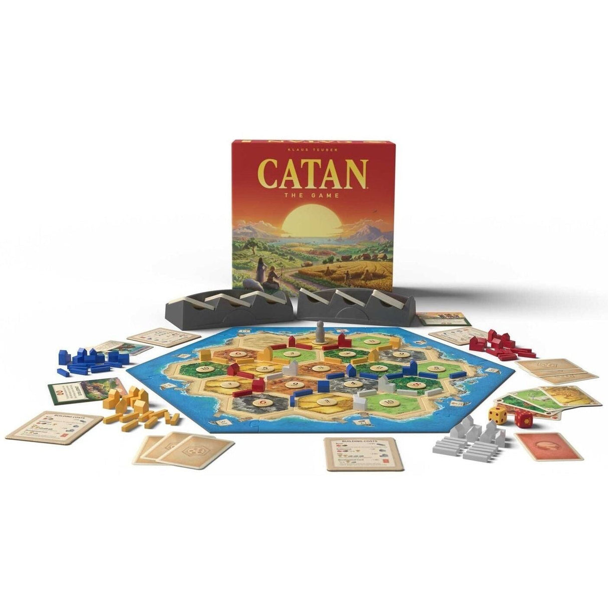 Catan 6th Edition Board Game Strategy Family Kids Adults 3-4 Players Ages 10+