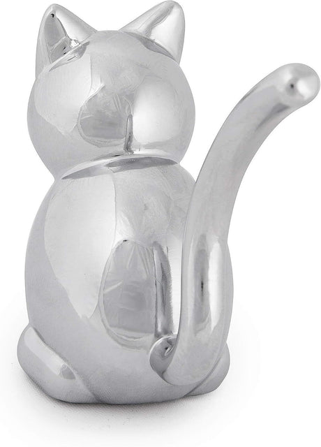 Umbra Zoola Cat Chrome Ring Holder (Jewellery Holder)