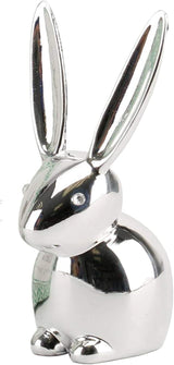 Umbra Zoola 3" Long Ear Bunny Chrome Ring Holder (Rabbit Jewellery Holder)