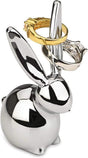 Umbra Zoola 3" Long Ear Bunny Chrome Ring Holder (Rabbit Jewellery Holder)