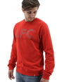 Liverpool FC Mens Crew Jumper Sweatshirt Winter Warm Soccer Football LFC - Red
