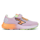 Sfida Brazen Girls V Strap Runners - Purple/Neon (Kids Sneakers/Shoes) - PURPLE/NEON