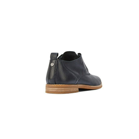 HUSH PUPPIES Women's Annerly Clever Flats Shoes Soft Leather Business Heels - Black