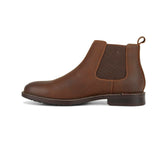 Hush Puppies Men's Hanger Chelsea Slip-On Boots Shoes Ankle Combat - Brown