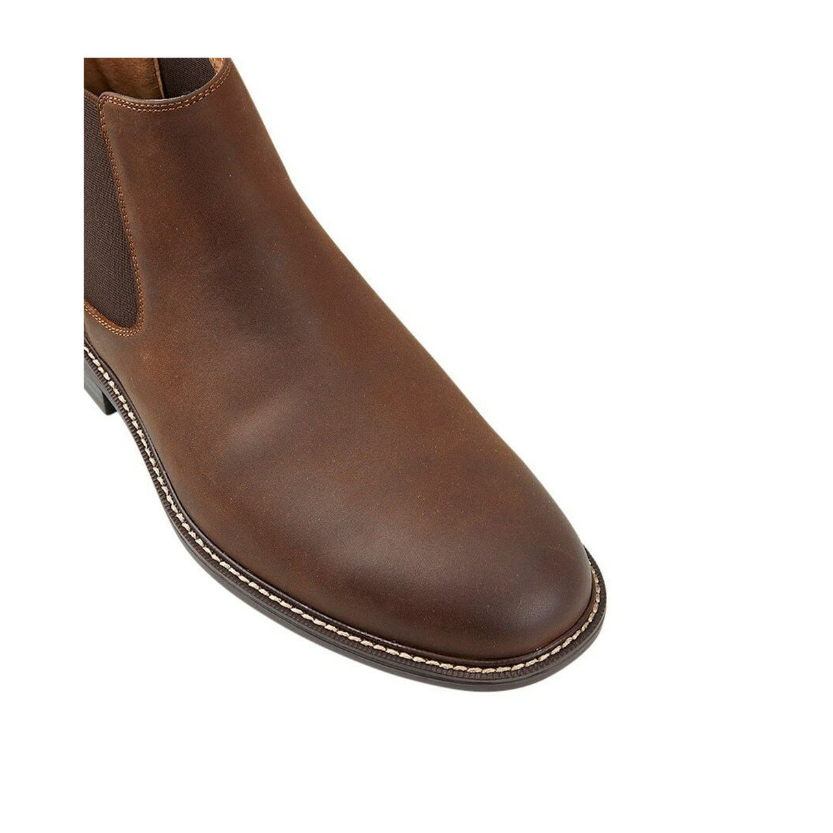 Hush Puppies Men's Hanger Chelsea Slip-On Boots Shoes Ankle Combat - Brown