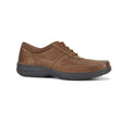 Hush Puppies Mens Elkhound MT Oxford Nubuck Leather Shoes Casual Bounce 2.0 - Brown