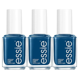 3x Essie Nail Polish Blue Winter Collection Glossy Finish Pack - 945 Put It On Ice