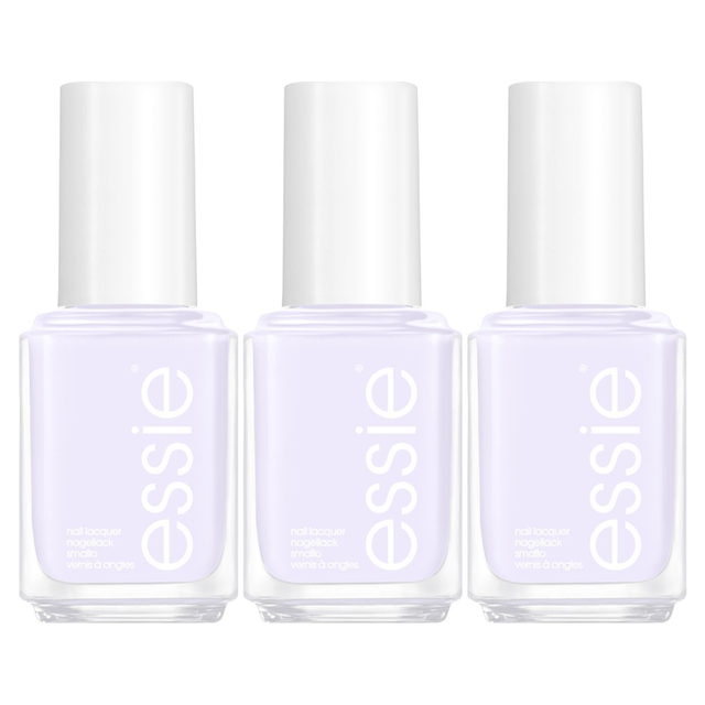 3x Essie Nail Lacquer Polish Glossy Finish Pack - 942 Cool And Collected